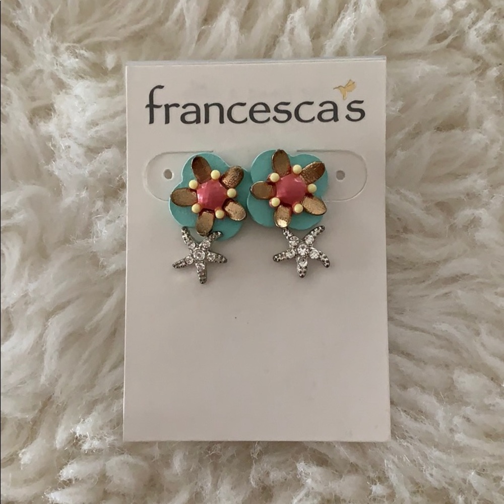 Hawaiian stud earring set